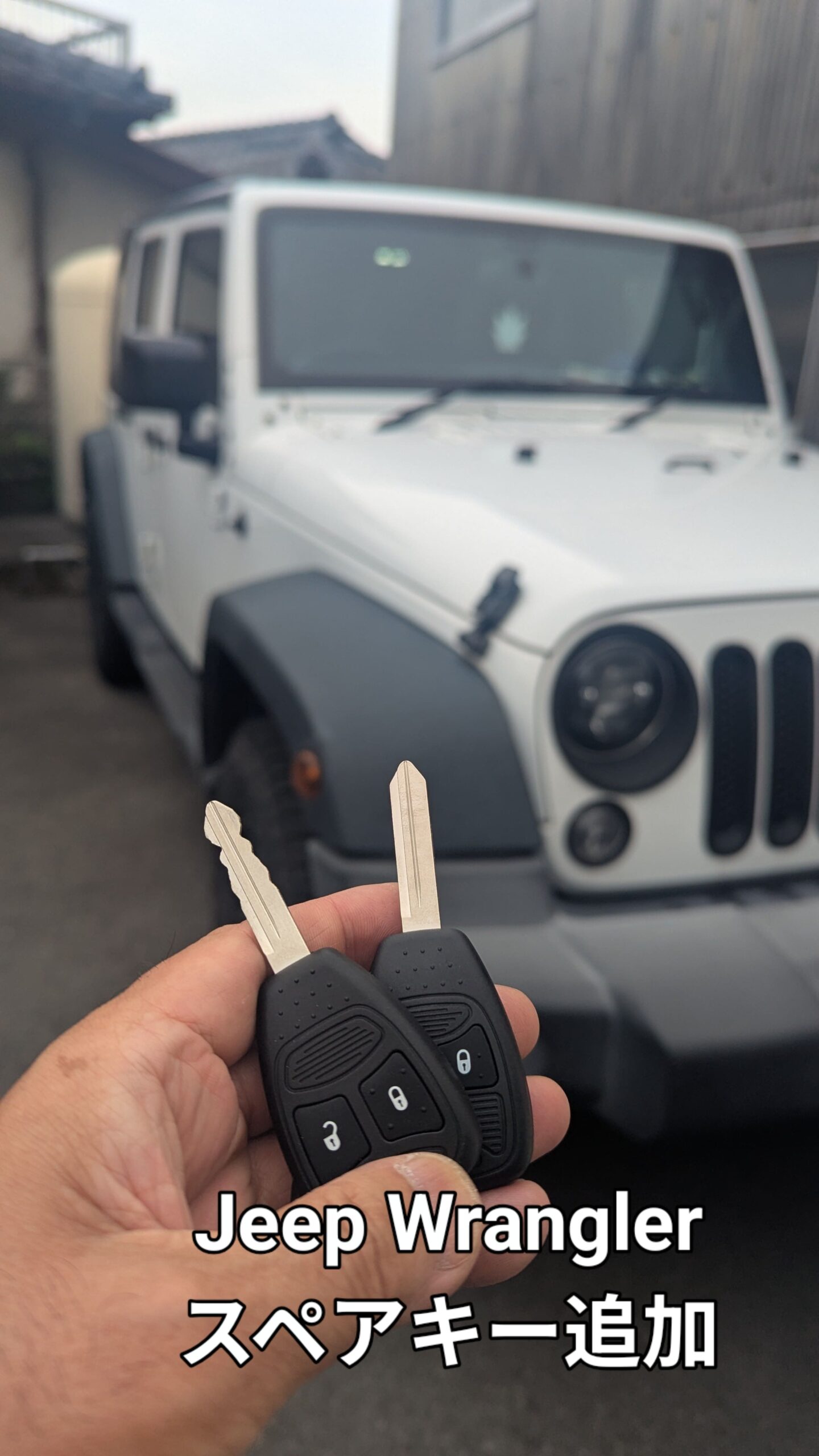 jeepラングラースペア追加