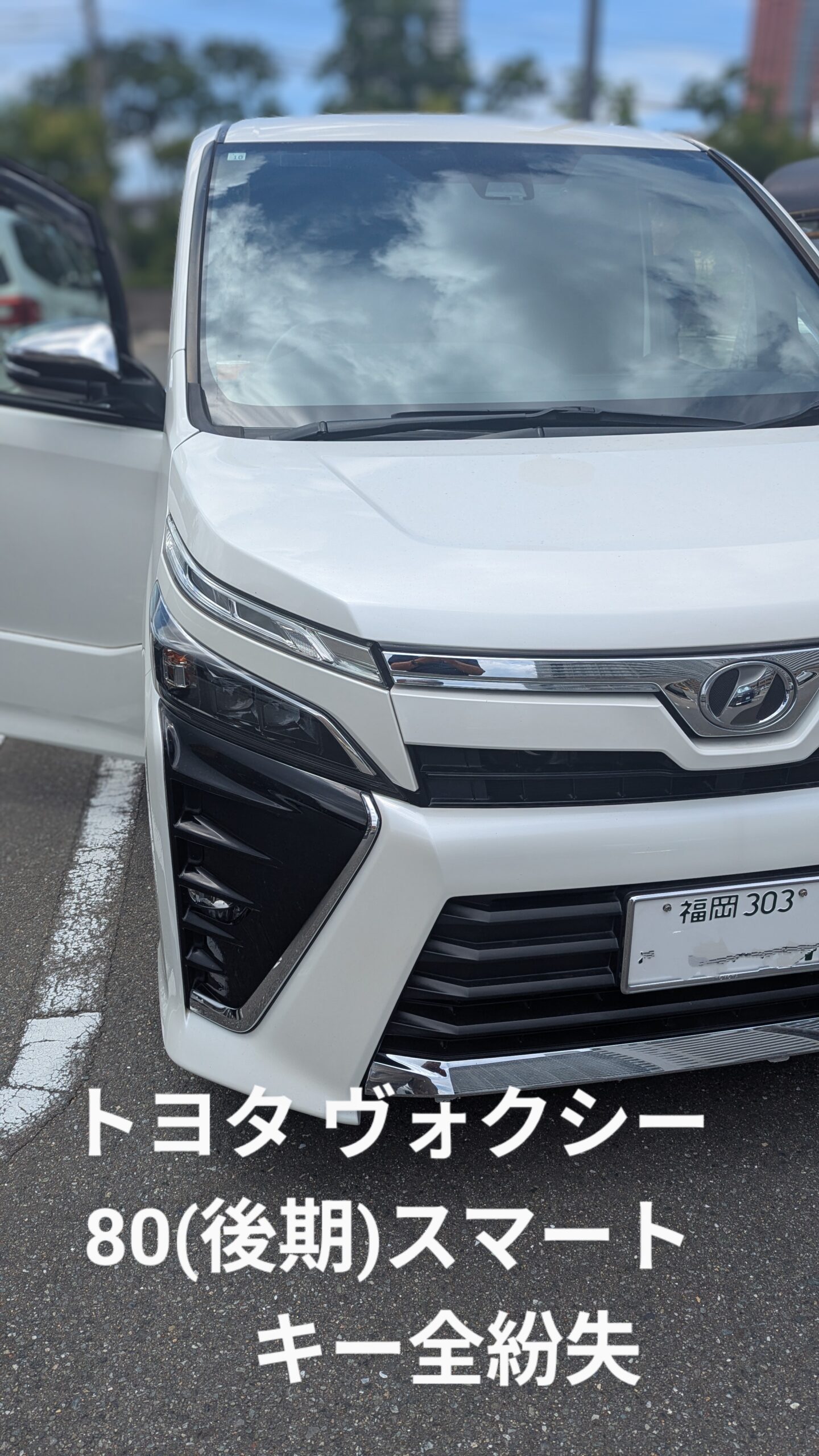 VOXYスマートキー全紛失